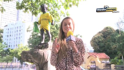 El Color: Las calles se tiñen 'verdeamarela' en Río de Janeiro