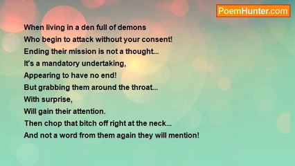 Lawrence S. Pertillar - When Living In a Den of Demons