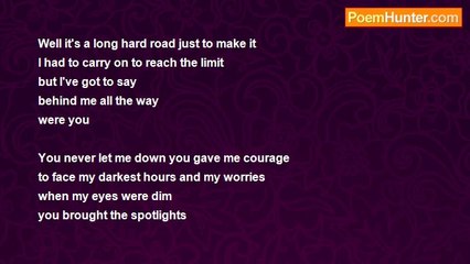 Charles M. Moore - For you