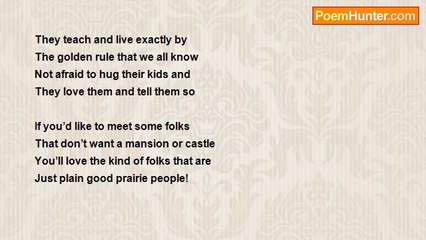 Marilyn Lott - Prairie People