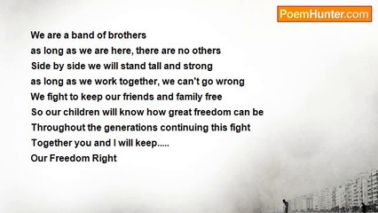 Denise Girod - Our Freedom Right