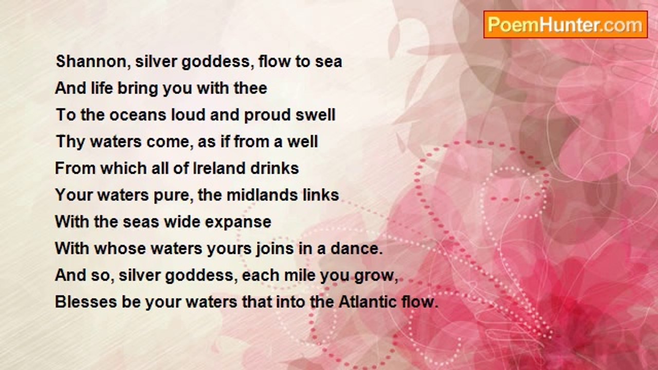 Tomás Ó Cárthaigh - Shannon, Silver Goddess, Flow to Sea