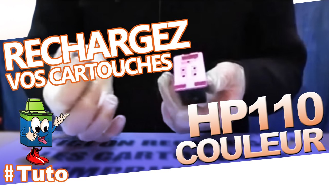 Comment recharger une cartouche d'encre HP 110