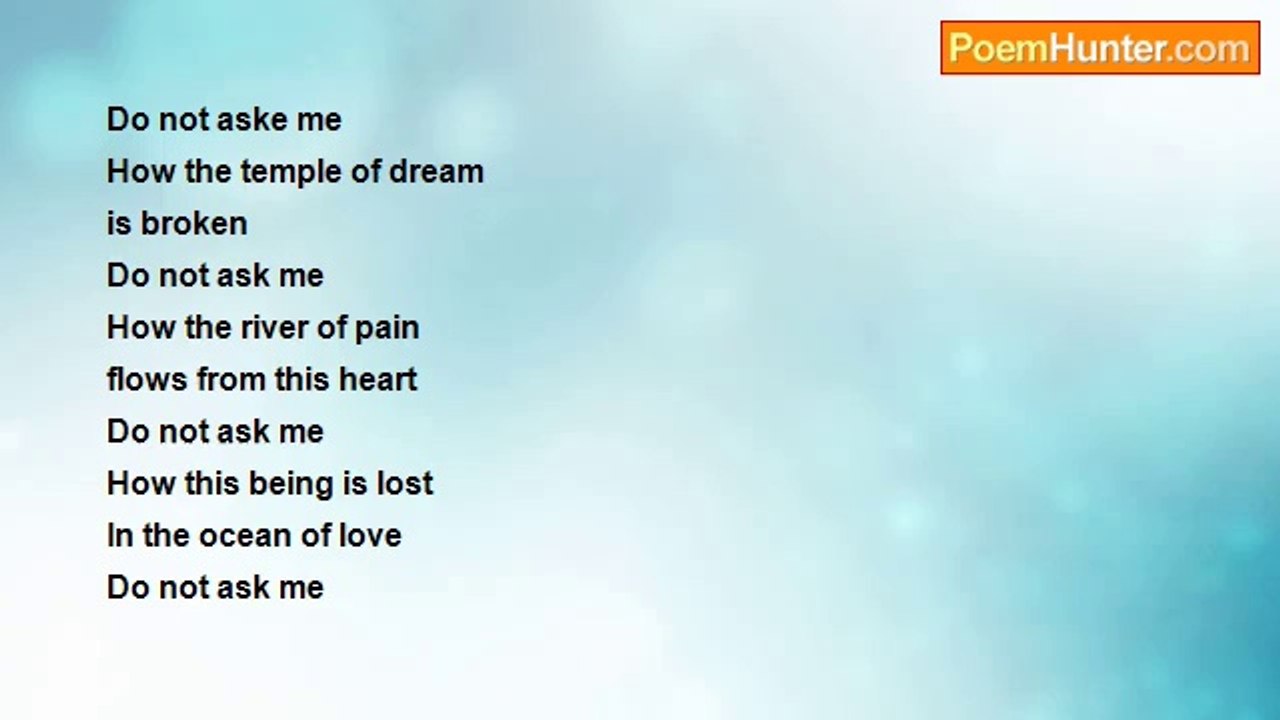 Ershad Mazumder - Do Not Ask Me