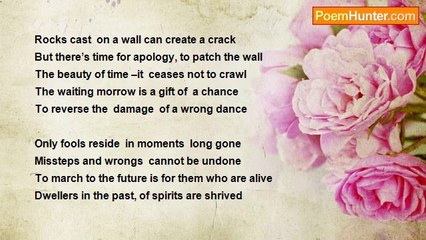 Cheryl L. DaytecYañgot - TO A BROTHER MOPING AROUND DUE TO A MISTAKE