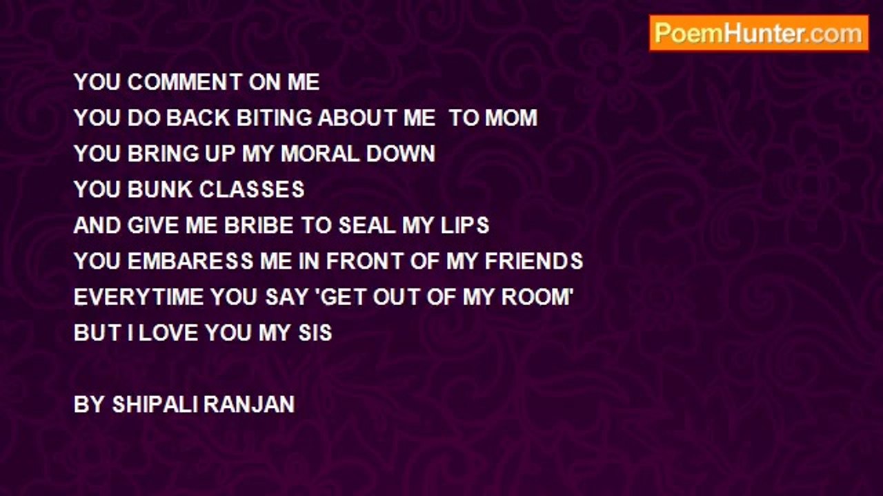 shipali ranjan - ELDER SISTER
