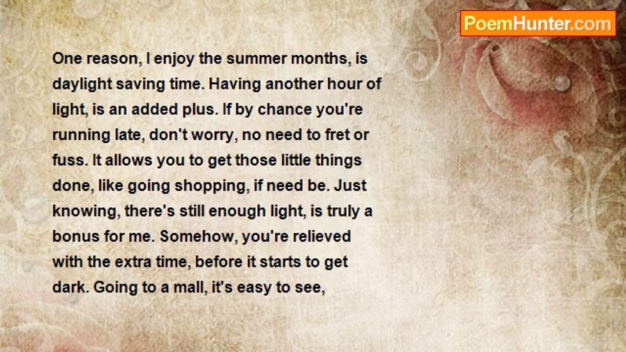 Audrey Heller - Daylight Saving Time