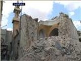تدمير مساجد تاريخية في حلب جراء القصف العشوائي
