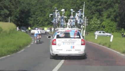 Cyclisme: au cœur de la première étape de la Ronde de l'Oise