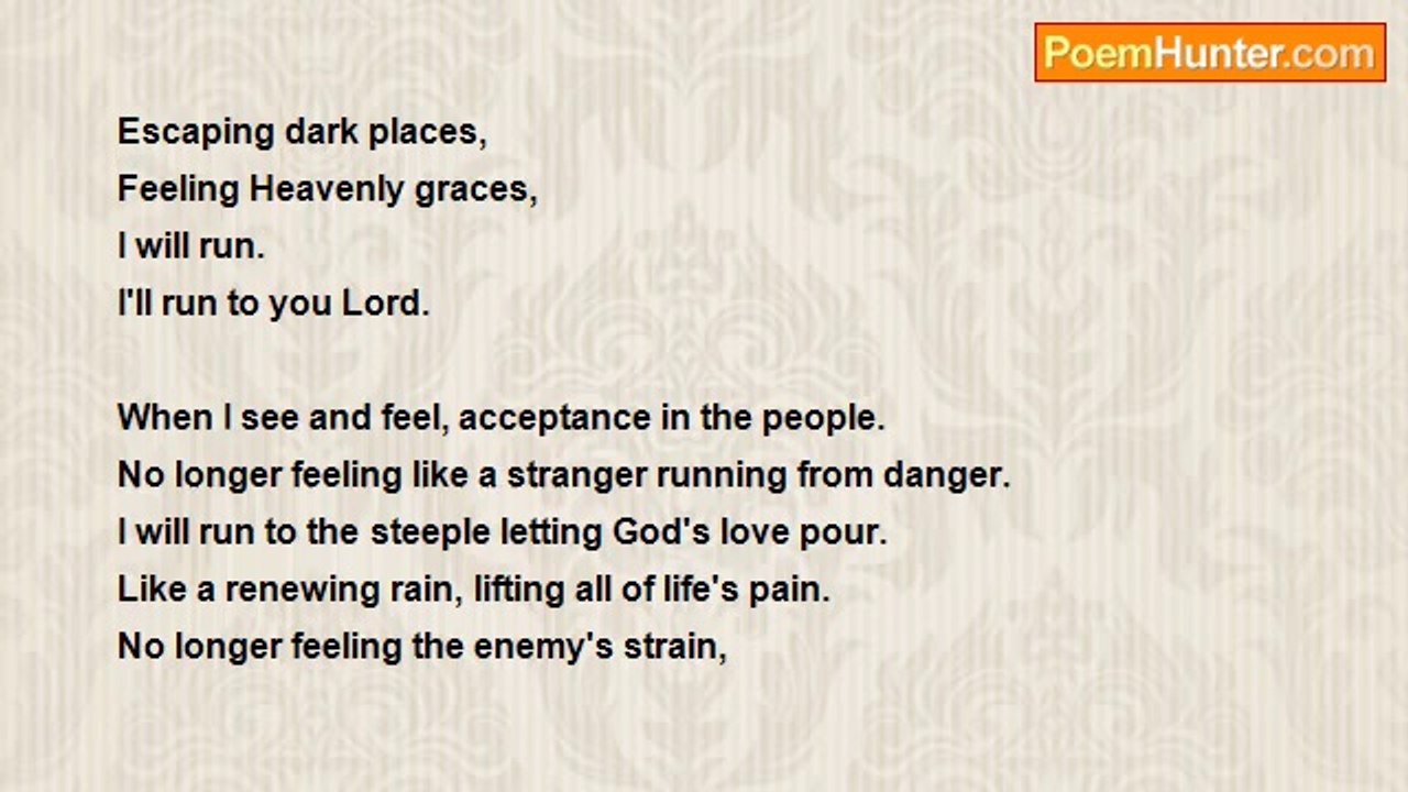 Patricia Kelley - I'll Run To You Lord, Song