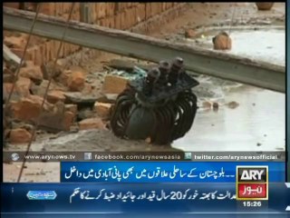 Storm in Sea, villages inundated