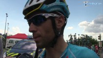 Vincenzo Nibali à l'arrivée de la 6e étape du Critérium du Dauphiné 2014