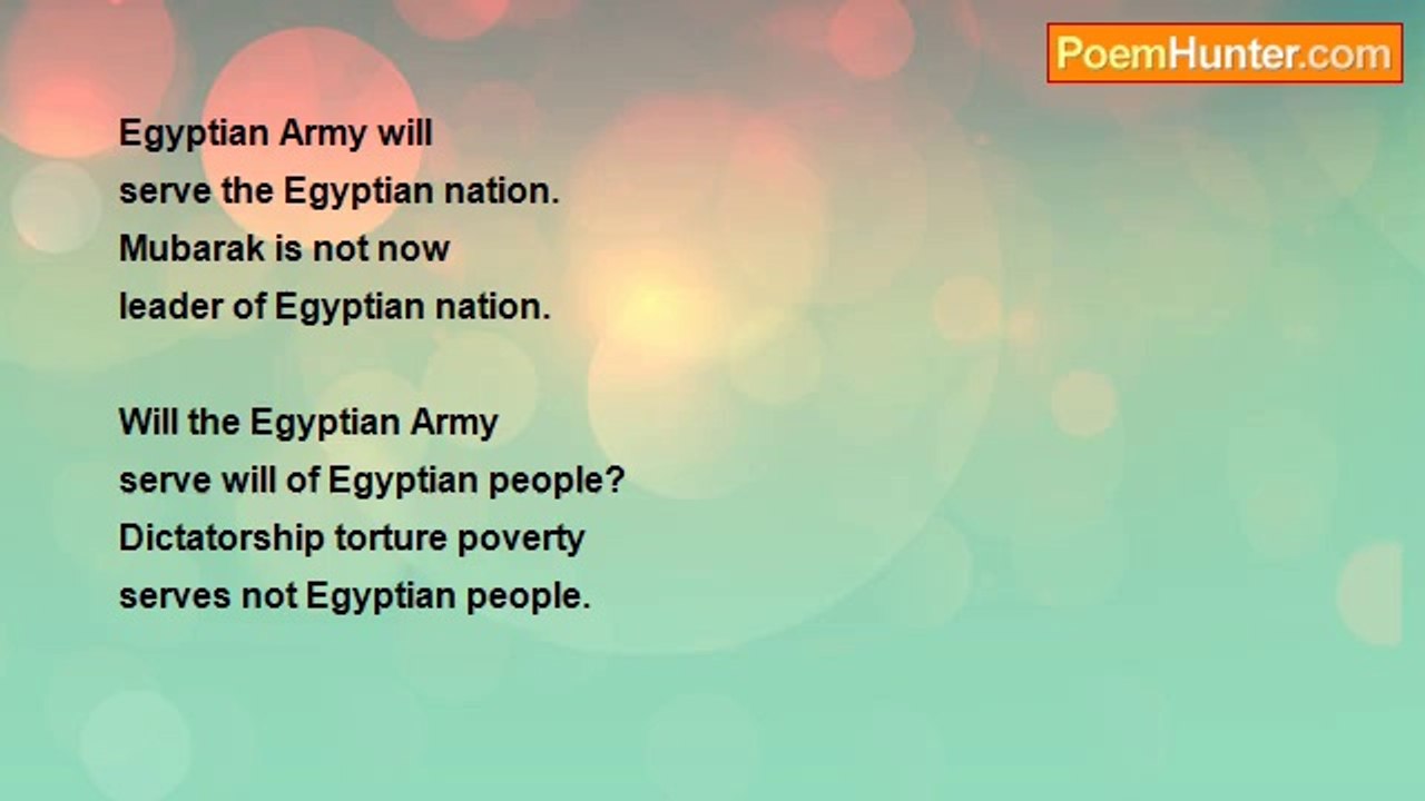 Terence George Craddock (Spectral Images and Images Of Light) - Egyptian Army