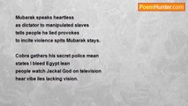 Terence George Craddock (Spectral Images and Images Of Light) - Mubarak Speaks Heartless