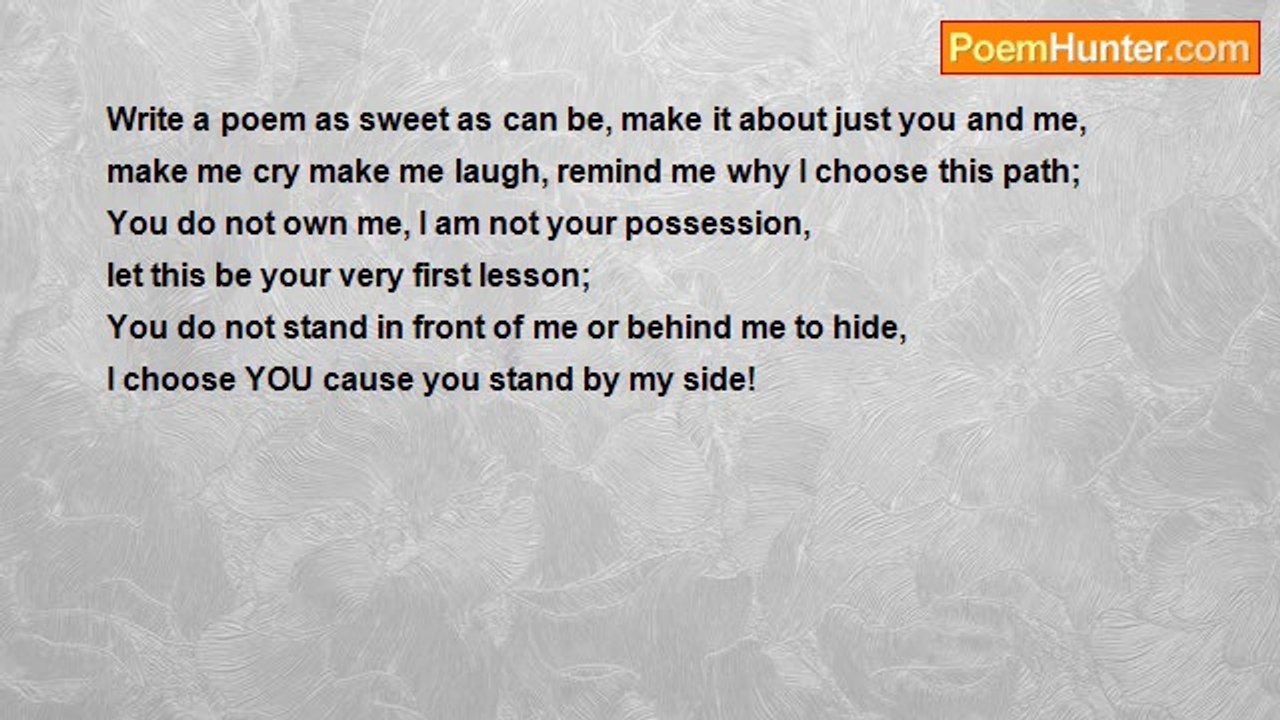 Daniel Rushton - I choose you