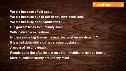 Patrick Derilus - Why must we die..?