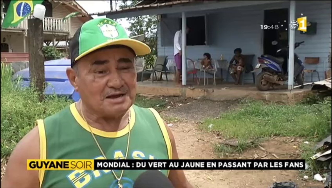 La cité arc-en-ciel de Rémire-Montjoly aux couleurs auriverde pour la Coupe du Monde
