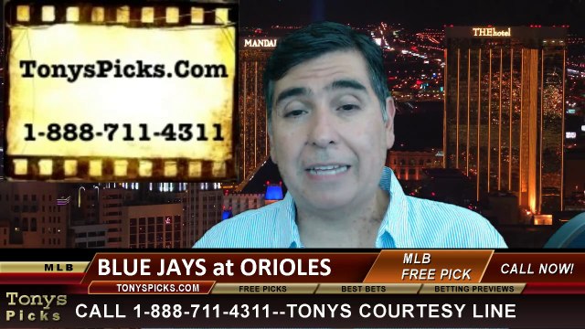 MLB Pick Baltimore Orioles vs. Toronto Blue Jays Odds Prediction Preview 6-13-2014