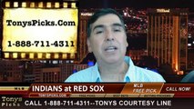 MLB Pick Boston Red Sox vs. Cleveland Indians Odds Prediction Preview 6-13-2014