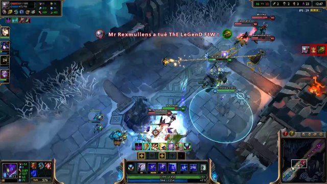 League of Legends : aram avec les viewers