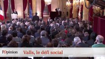 Le 18h de L’Opinion : Valls, le défi social