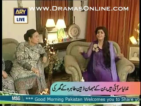Veteran Actress Zaheen Tahira telling the stories when her house got robbed thrice