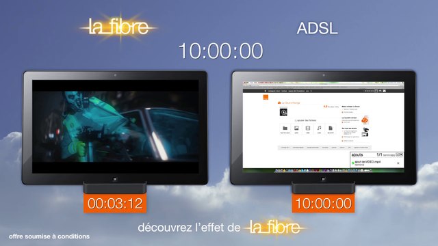 La Fibre vs ADSL