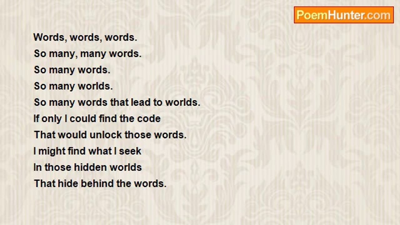 Sophia White - Words