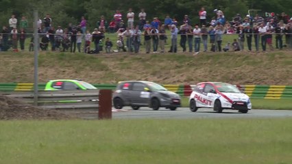 Enzo Libner l'homme fort du Championnat de France Junior Rallycross