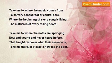 Sophia White - Take Me to Where the Music Comes From