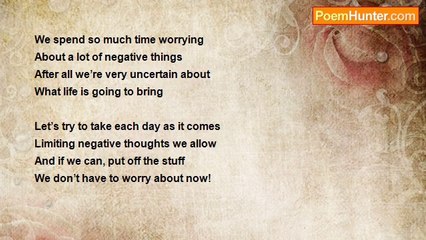 Marilyn Lott - Don’t Worry Now!