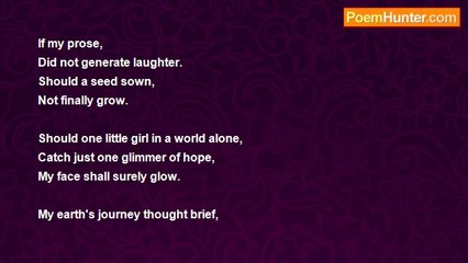 Barry A. Lanier - My Prose