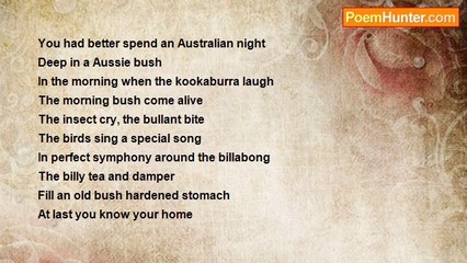 allan James saywell - Bush Rum Damper