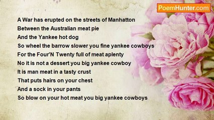 allan James saywell - Four'N Twenty In A Barrow