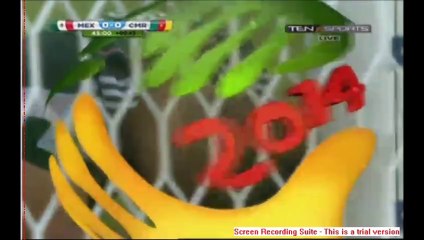 FWC 2014 2nd match MEX VS CAM (0-0) 1st Half Highlights