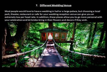 7 Creative Ways to Skimp On Your Wedding Budget