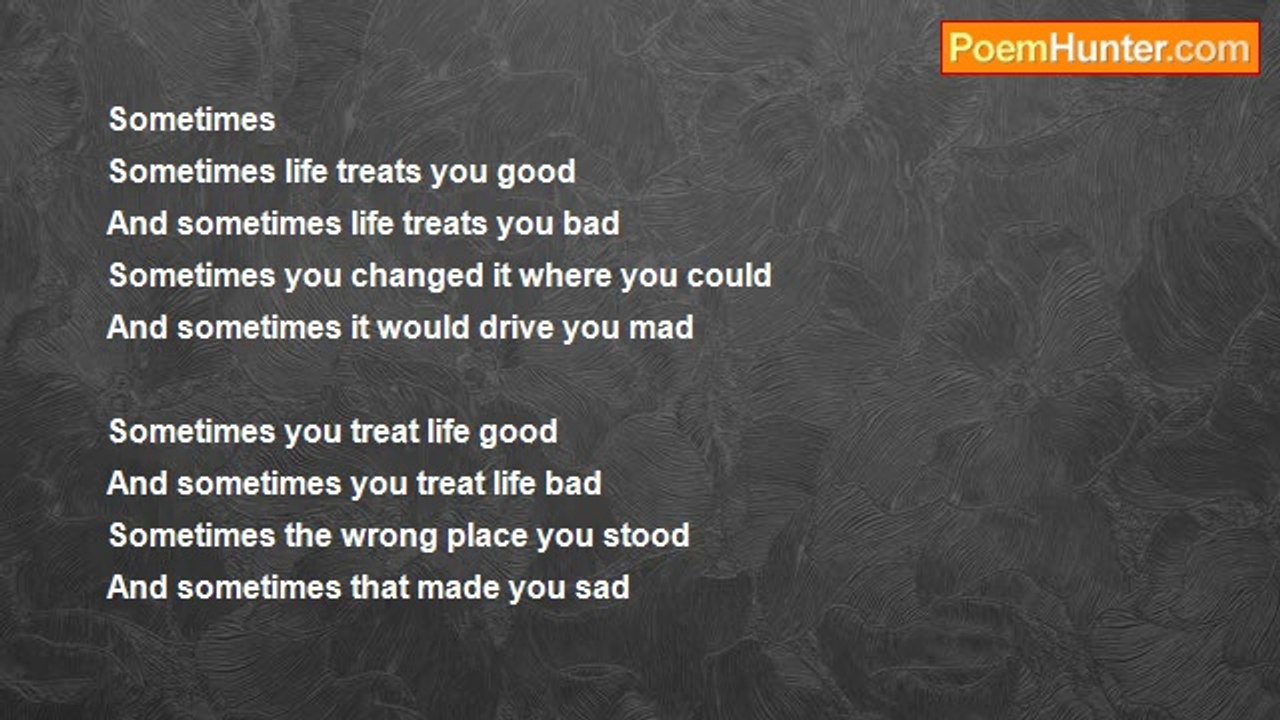 Gilbert Samuels - sometimes