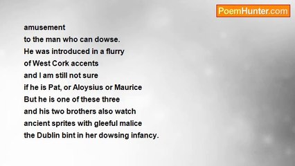 Geraldine Moorkens Byrne - Dowsing