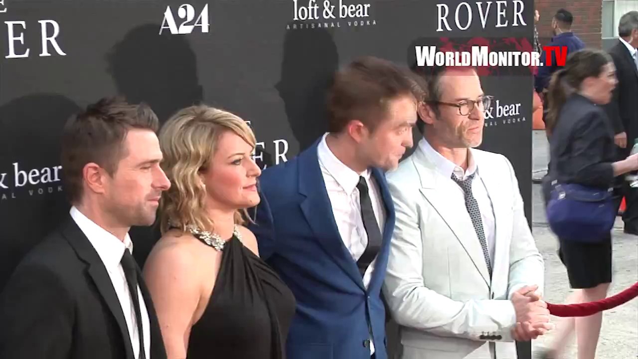 Robert Pattinson arrives at 'The Rover' Los Angeles Premiere Redcarpet