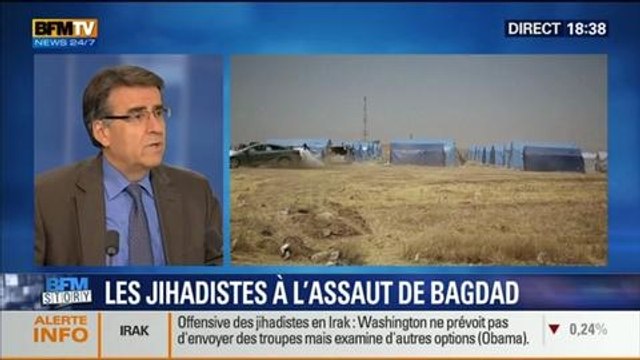 BFM Story: Irak: Les jihadistes à l'assaut de Bagdad - 13/06