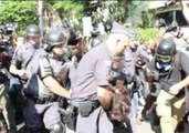 Protester Arrested in Sao Paulo Anti-World Cup Demonstration
