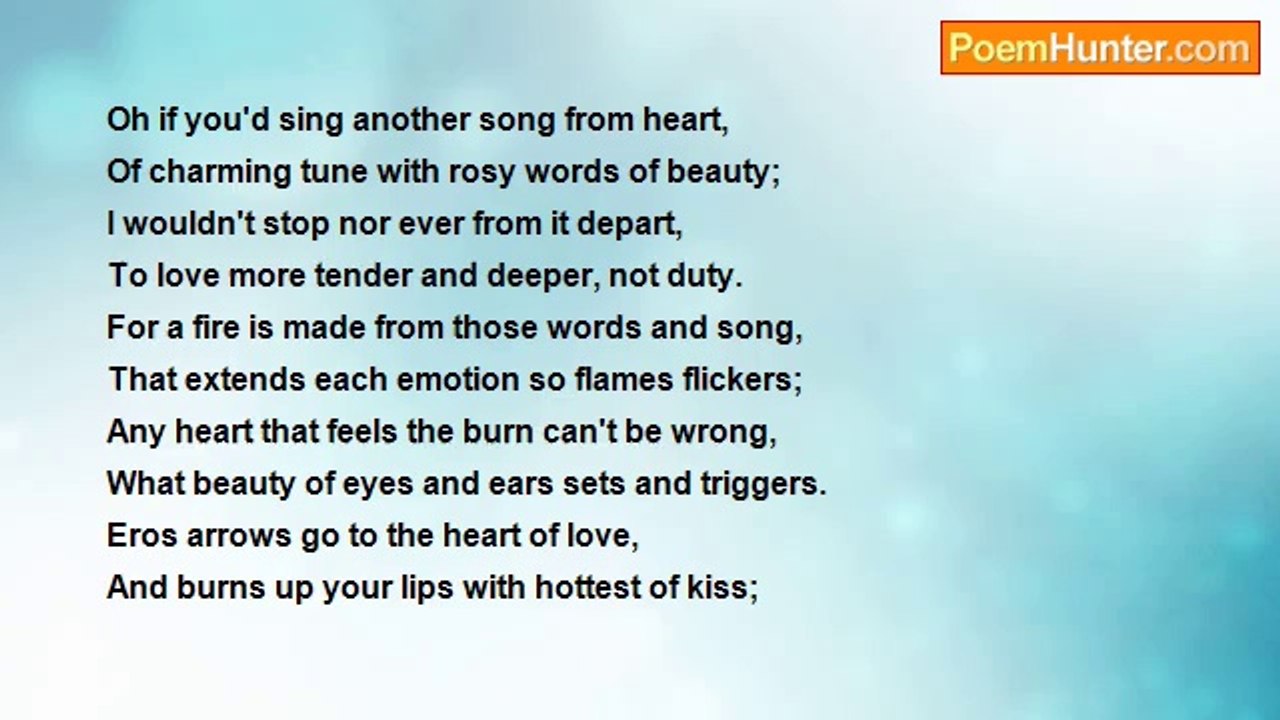 Peter S. Quinn - Sonnet 127, Oh if You'd Sing