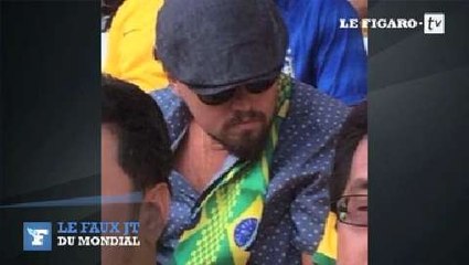 Le (faux) JT du Mondial : Leonardo di Caprio invité surprise au Brésil
