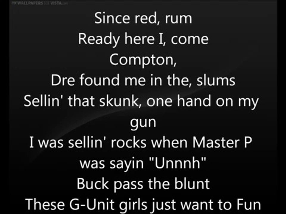 50 Cent feat. The Game - How we do (Lyrics / Paroles)