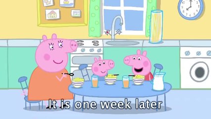 Peppa Pig Peppa and George's Garden with subtitles