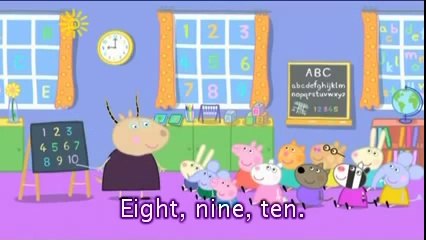 Peppa Pig Numbers with subtitles