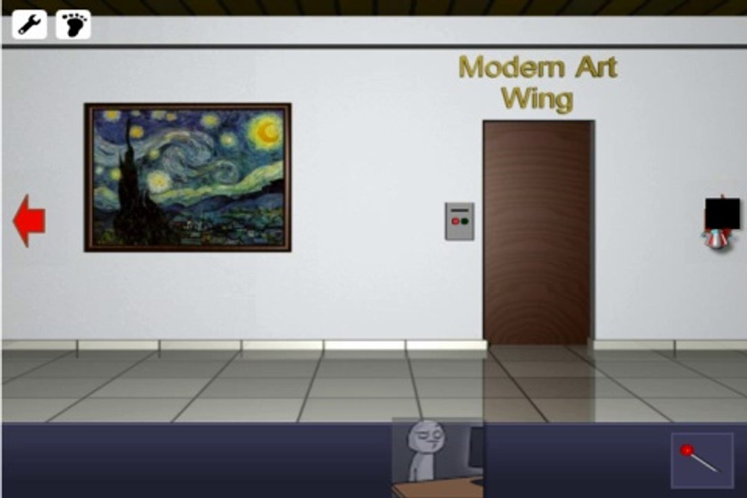 Escape from Museum - Walkthrough