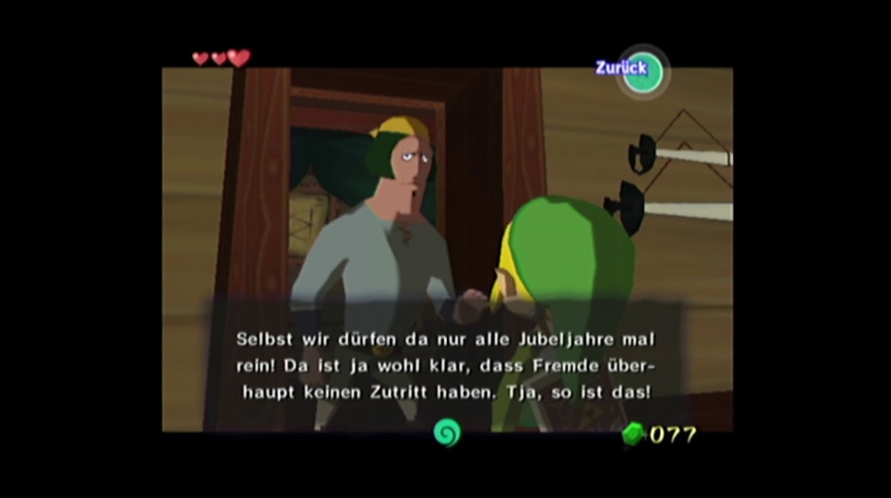 Let's Play Zelda: Wind Waker (German) Part 4 - Die Aufnahmeprüfung