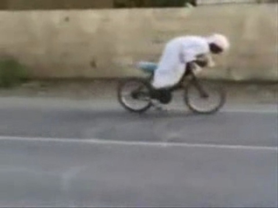 Mahmoud fait un drift