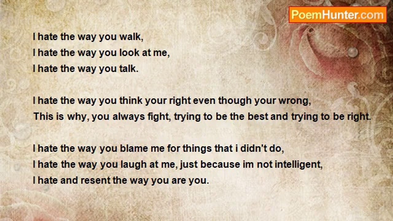 Liz McGill - Things I Hate About You!